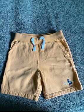 Polo by Ralph Lauren Boys'  Orange Drawstring Sweat Shorts